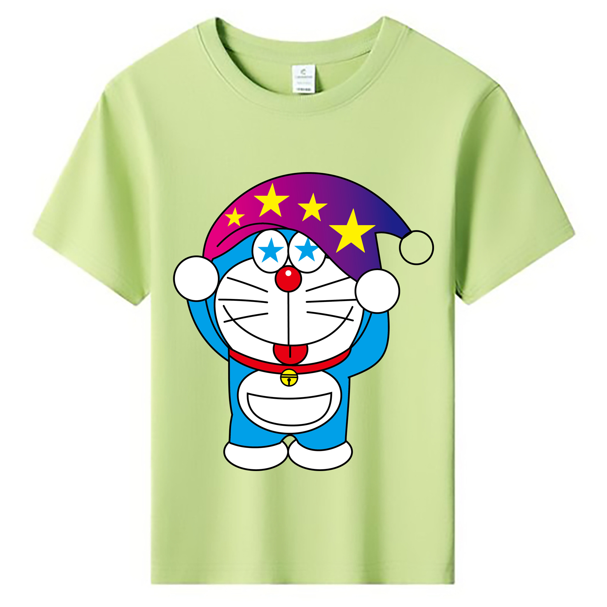（画像用） ドラえもん Doraemon 綿100％キッズTシャツ（フロントプリント）